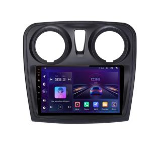 Navigatie dedicata Dacia Logan 2 (2012-2019), Sandero (2012-2019), Android 12, 2GB Ram, 32GB Rom, Ecran IPS 9 inch, Quad-Core, Camera de Marsarier Cadou, Compatibil Comenzi Volan